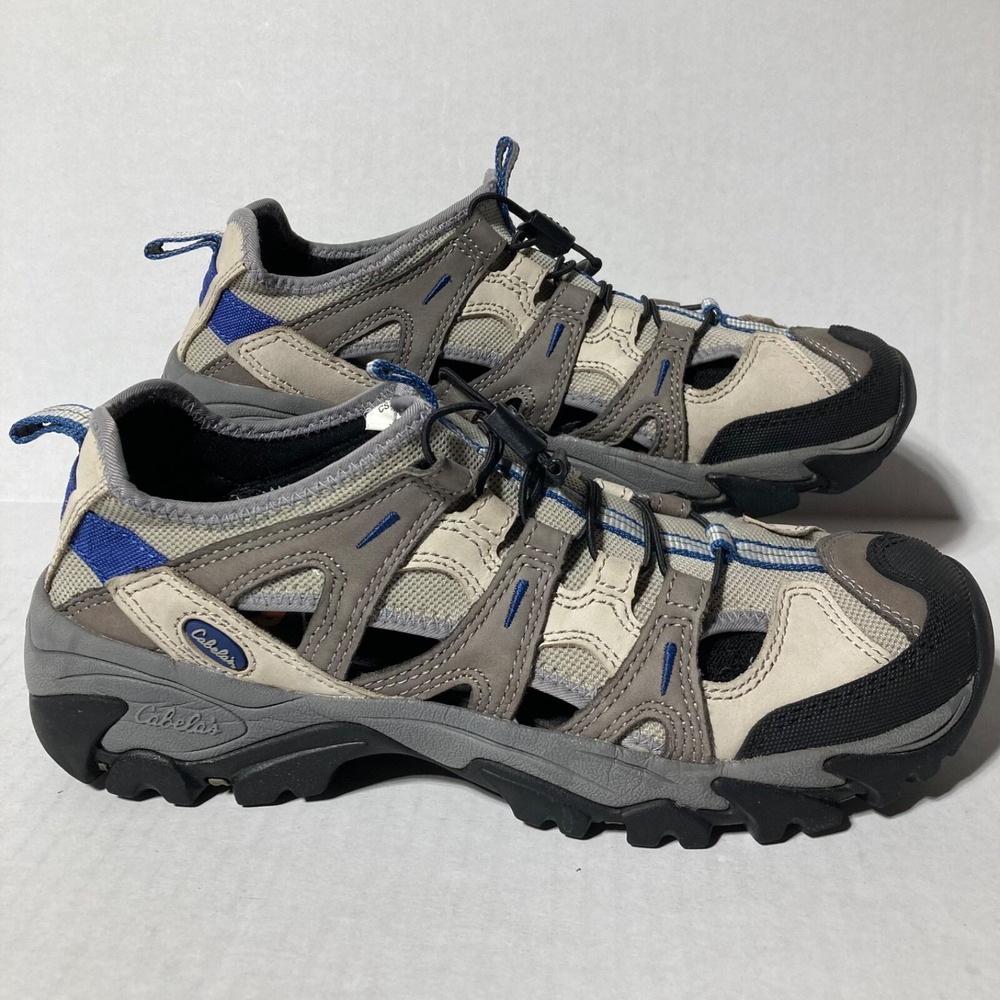 Cabela's Ventilated Hiking Shoe‎ Men's Size 8 M Taupe 82-4127 - Picture 2 of 7